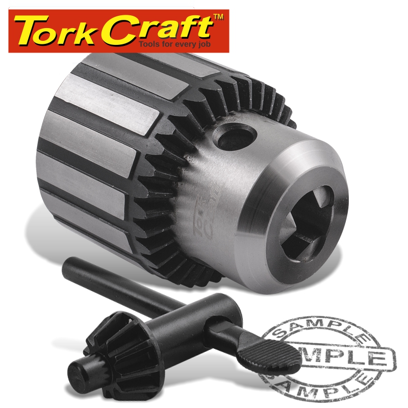 CHUCK & KEY 1.0 - 13.0MM B16 TAPER CHUCK & KEY 1.0 - 13.0MM B16 TAPER