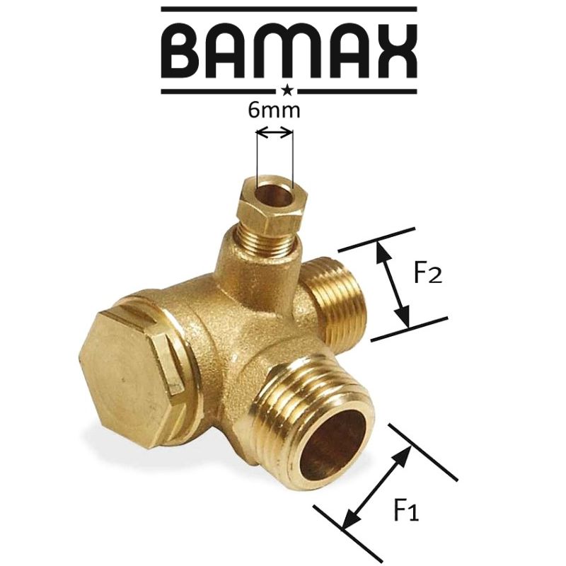 NON-RETURN VALVE 1/2' - M/M NON-RETURN VALVE 1/2' - M/M