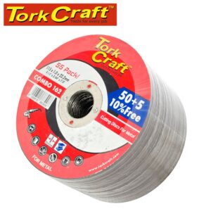 50 + 5 FREE CUTTING DISC METAL 115 x 1.0 x 22.2 MM