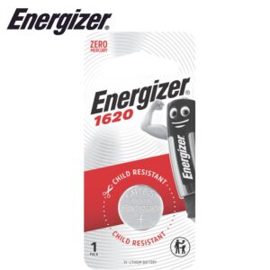 ENERGIZER 1620 3V LITHIUM COIN BATTERY 1 PACK  (MOQ 12)