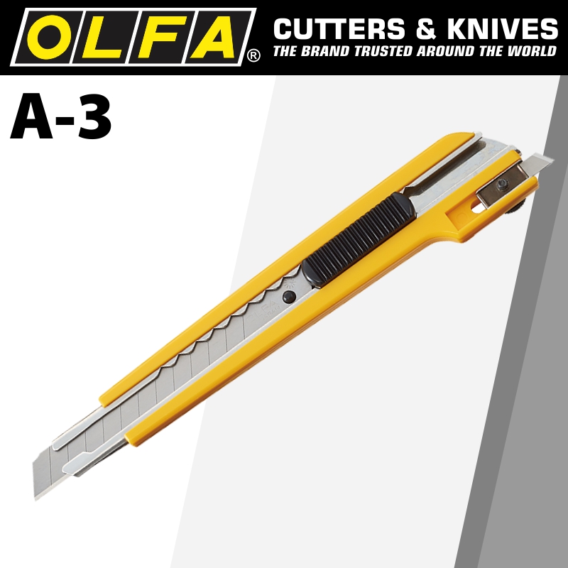 OLFA TWO WAY CUTTER GRAPHIC KNIFE C/W MULTIPLE BLADE REAPP. SYSTEM OLFA TWO WAY CUTTER GRAPHIC KNIFE C/W MULTIPLE BLADE REAPP. SYSTEM