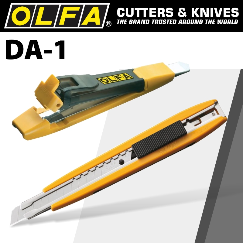 OLFA KNIFE INCOPORATING SNAP OFF BLADE DISPENSER 9MM SNAP OFF CUTTER OLFA KNIFE INCOPORATING SNAP OFF BLADE DISPENSER 9MM SNAP OFF CUTTER