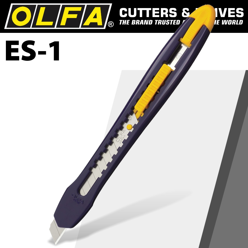 OLFA CUTTER - RECYCLED GREEN 9mm SNAP OFF KNIFE CUTTER OLFA CUTTER - RECYCLED GREEN 9mm SNAP OFF KNIFE CUTTER