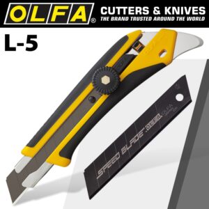 OLFA CUTTER HEAVY DUTY CUTTER WITH X1 FREE SPEED BLADE