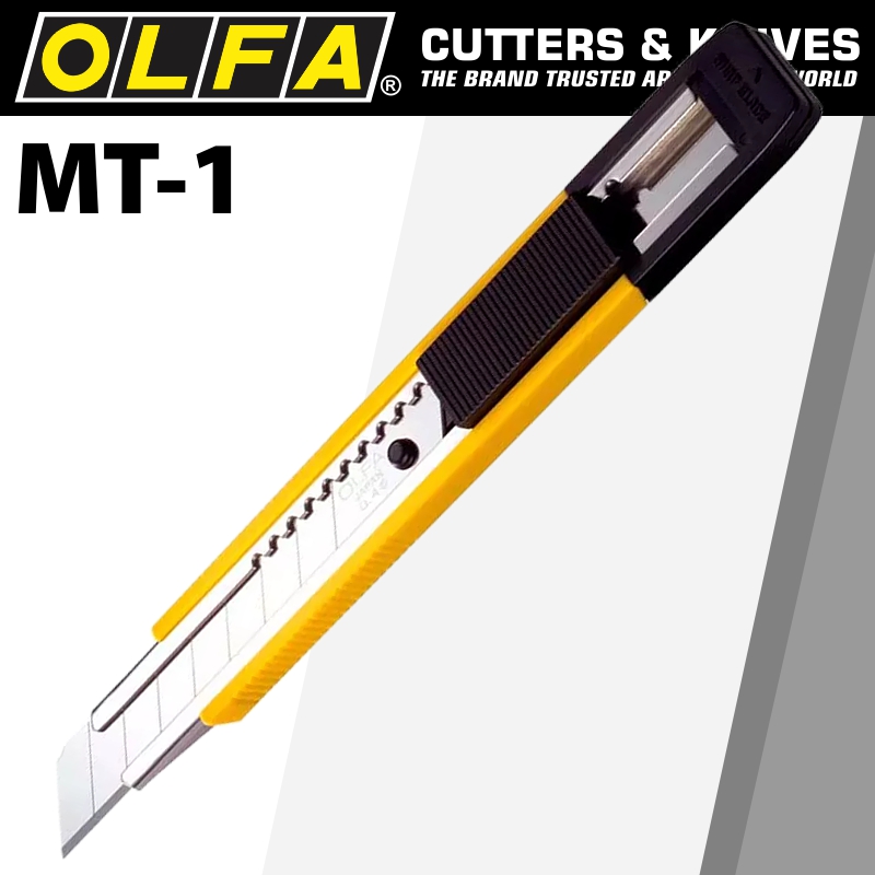 OLFA CUTTER 12.5mm MIGHTY TOUGH CUTTER WITH AUTO LOCK SNAP OFF KNIFE OLFA CUTTER 12.5mm MIGHTY TOUGH CUTTER WITH AUTO LOCK SNAP OFF KNIFE