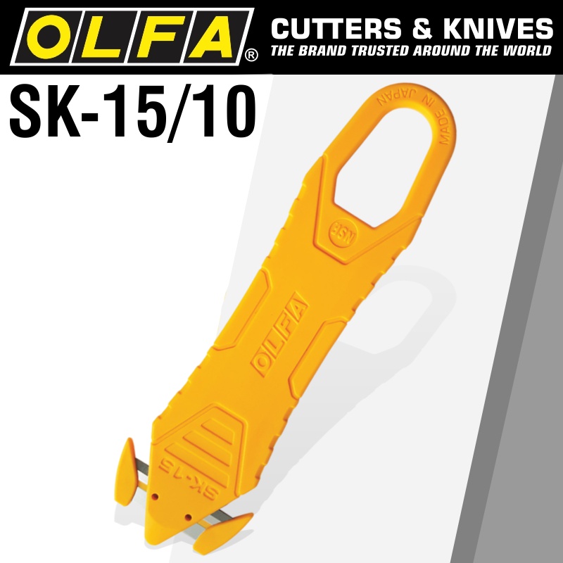 OLFA DISPOSABLE SAFETY KNIFE WITH CONCEALED BLADE X10PACK OLFA DISPOSABLE SAFETY KNIFE WITH CONCEALED BLADE X10PACK