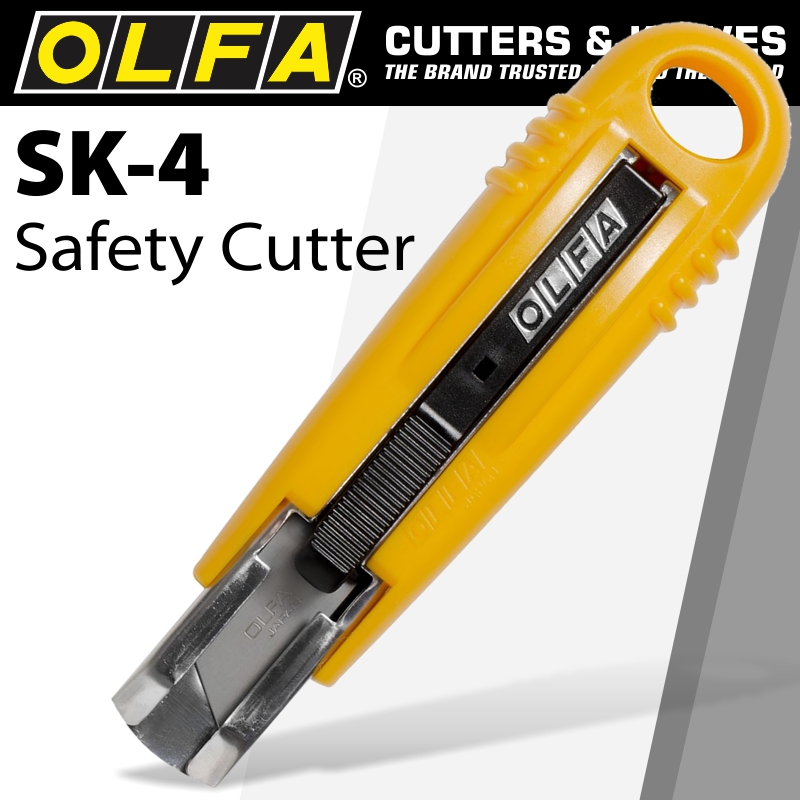 OLFA MODEL SK-4 SAFETY CARTON OPENER BOX KNIFE OLFA MODEL SK-4 SAFETY CARTON OPENER BOX KNIFE