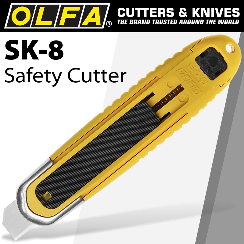 OLFA AUTOMATIC SELF-RETRACTING SAFETY KNIFE & BOX OPENER OLFA AUTOMATIC SELF-RETRACTING SAFETY KNIFE & BOX OPENER