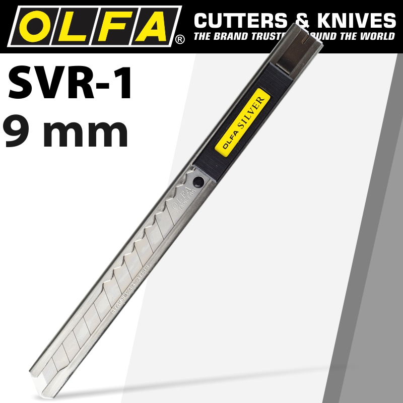 OLFA MODEL SVR-1 STAINLESS STEEL CUTTER SNAP OFF KNIFE OLFA MODEL SVR-1 STAINLESS STEEL CUTTER SNAP OFF KNIFE