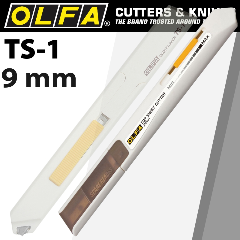 OLFA KNIFE TS1 TOP SHEET CUTTER 6MM OLFA KNIFE TS1 TOP SHEET CUTTER 6MM