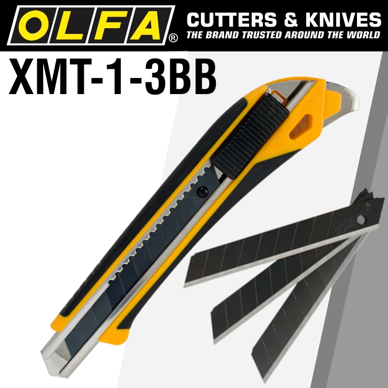 OLFA POWER X DESIGN XMT CUTTER WITH X3 ULTRA SHARP MTBB BLADES OLFA POWER X DESIGN XMT CUTTER WITH X3 ULTRA SHARP MTBB BLADES