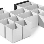 FESTOOL PLASTIC CONTAINERS SET 60X60/120X71 3XFT 201124