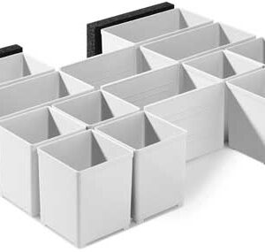 FESTOOL PLASTIC CONTAINERS SET 60X60/120X71 3XFT 201124