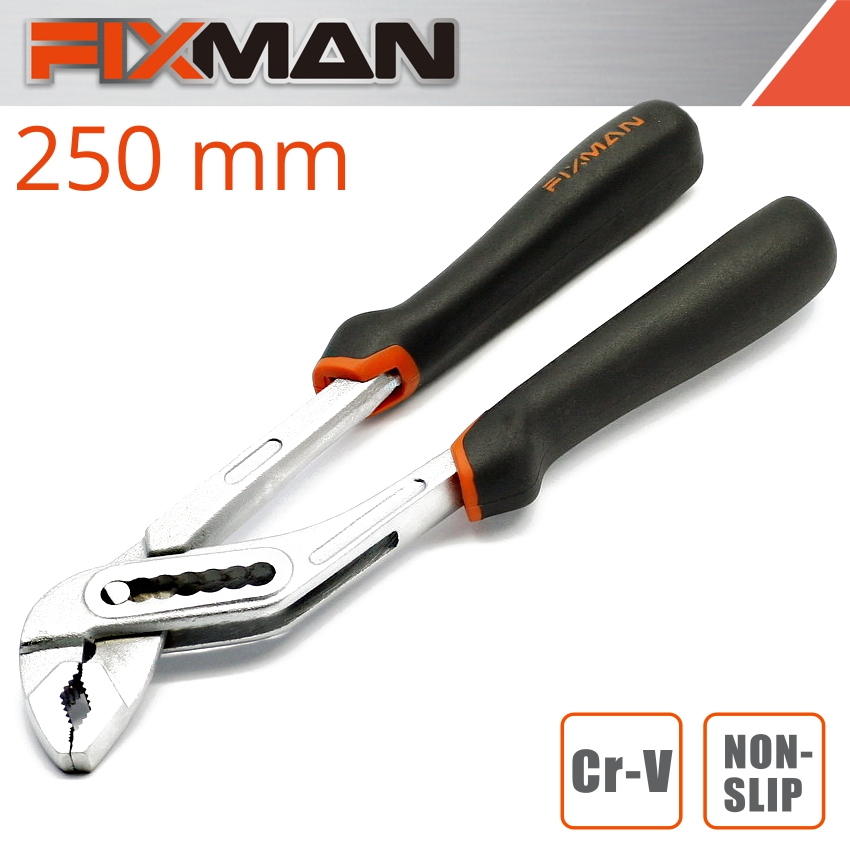 FIXMAN WATER PUMP PLIERS 10'/250MM FIXMAN WATER PUMP PLIERS 10'/250MM