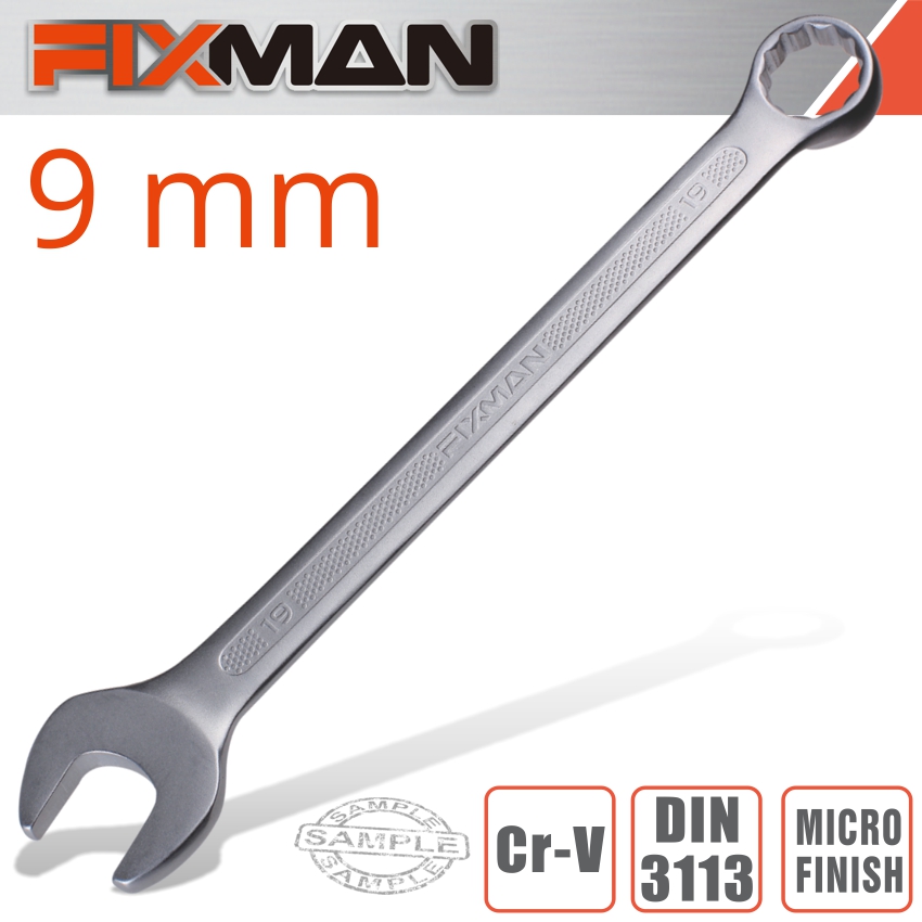 FIXMAN COMBINATION SPANNER 9MMX140MM FIXMAN COMBINATION SPANNER 9MMX140MM