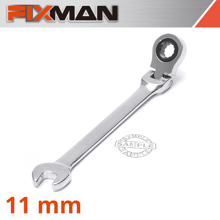 FIXMAN FLEXIBLE RATCHET COMBINATION WRENCH 11MM FIXMAN FLEXIBLE RATCHET COMBINATION WRENCH 11MM