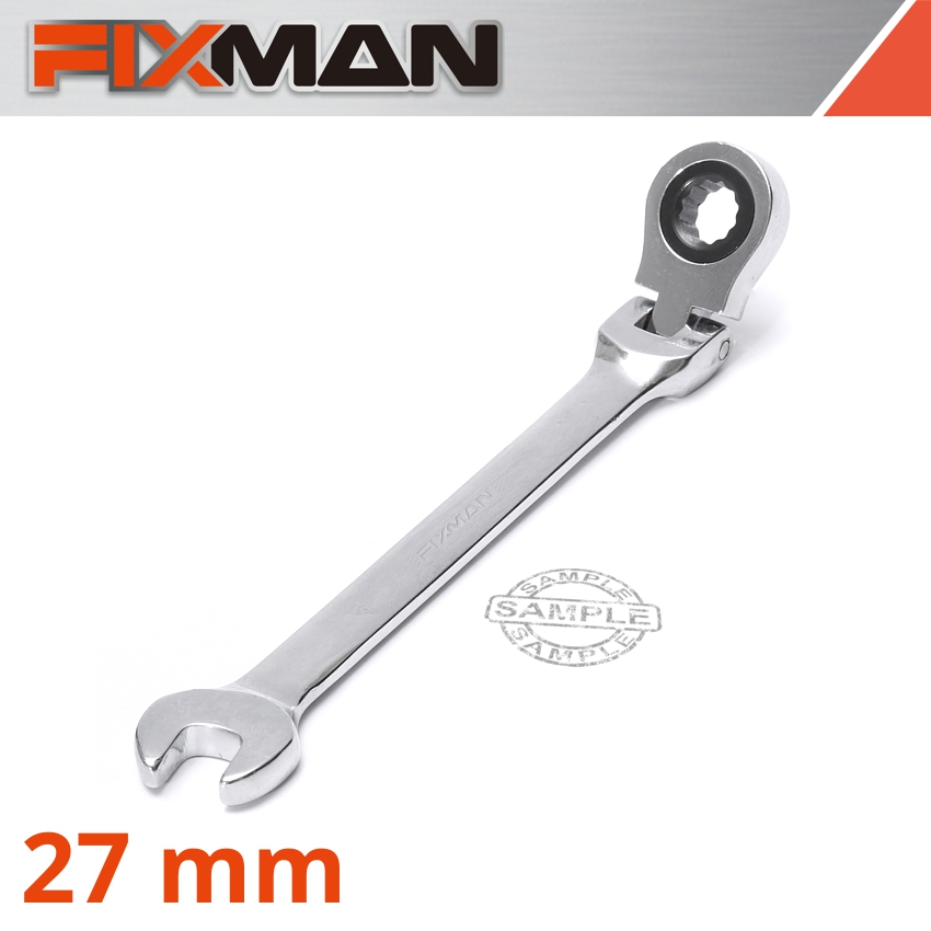 FIXMAN FLEXIBLE RATCHET COMBINATION WRENCH 27MM FIXMAN FLEXIBLE RATCHET COMBINATION WRENCH 27MM
