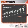 FIXMAN 9PCS COMBINATION SPANNER SET 8-10-11-12-13-14-15-17-19