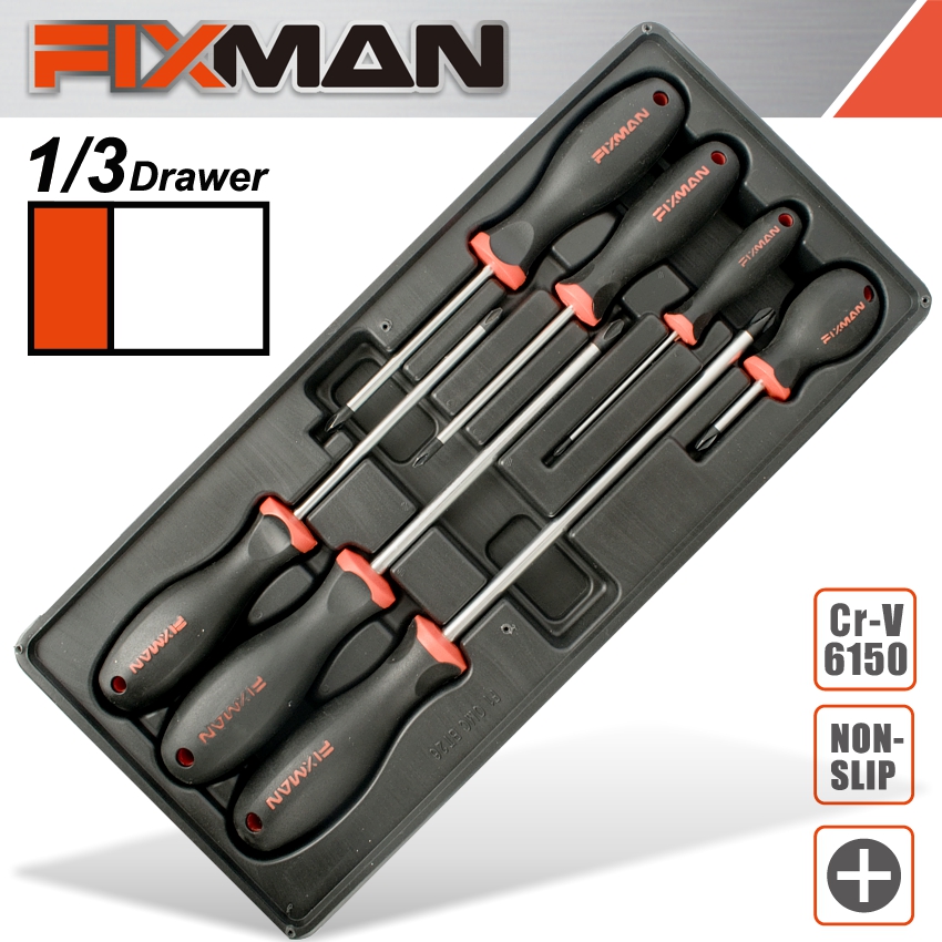 FIXMAN 7-PC PHILIPS SCREWDRIVERS FIXMAN 7-PC PHILIPS SCREWDRIVERS