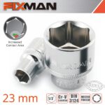 FIXMAN 1/2' DRIVE HEX SOCKET 23MM X 31.8MM