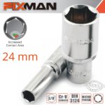 FIXMAN 3/8' DR DEEP SOCKET 24MM