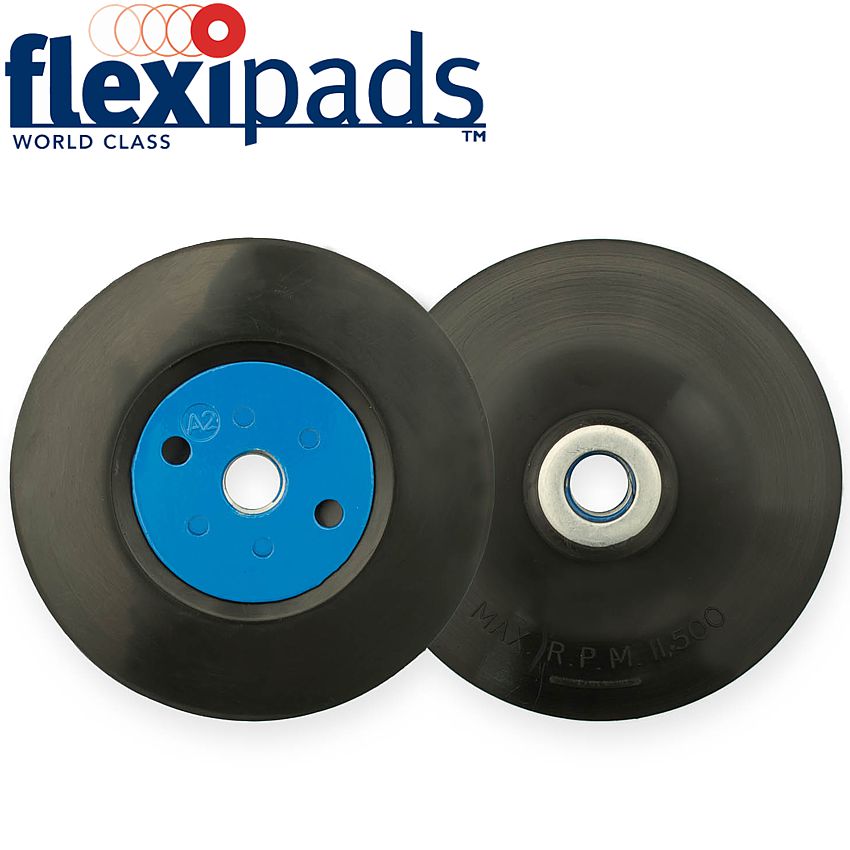 GRINDER PAD & NUT 115MM M14X2MM BLACK GRINDER PAD & NUT 115MM M14X2MM BLACK