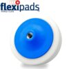 WHITE COMPOUNDING SPONGE 5/8UNC BLUE BACKING