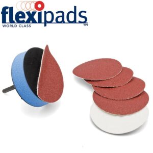 HOOK AND LOOP SANDING DISC 50MM 180 GRIT