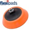 ULTRA SOFT HOOK AND LOOP PAD FOR ROTARY MACHINES 125MM M14