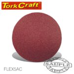 SANDING DISC 125MM COARSE 80GR(5) HOOK AND LOOP