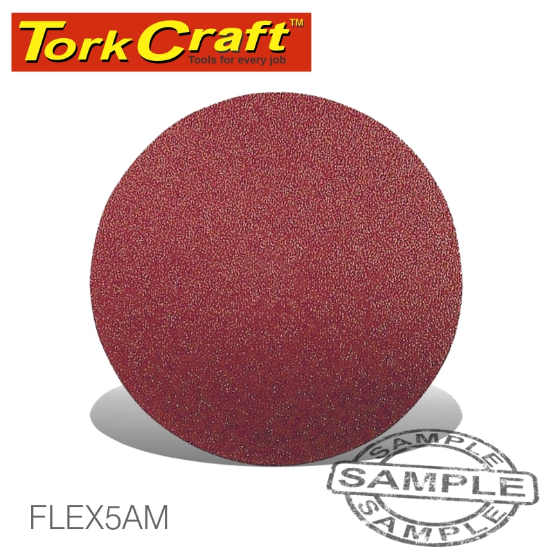 SANDING DISC 125MM MED.120GR (5) HOOK AND LOOP SANDING DISC 125MM MED.120GR (5) HOOK AND LOOP