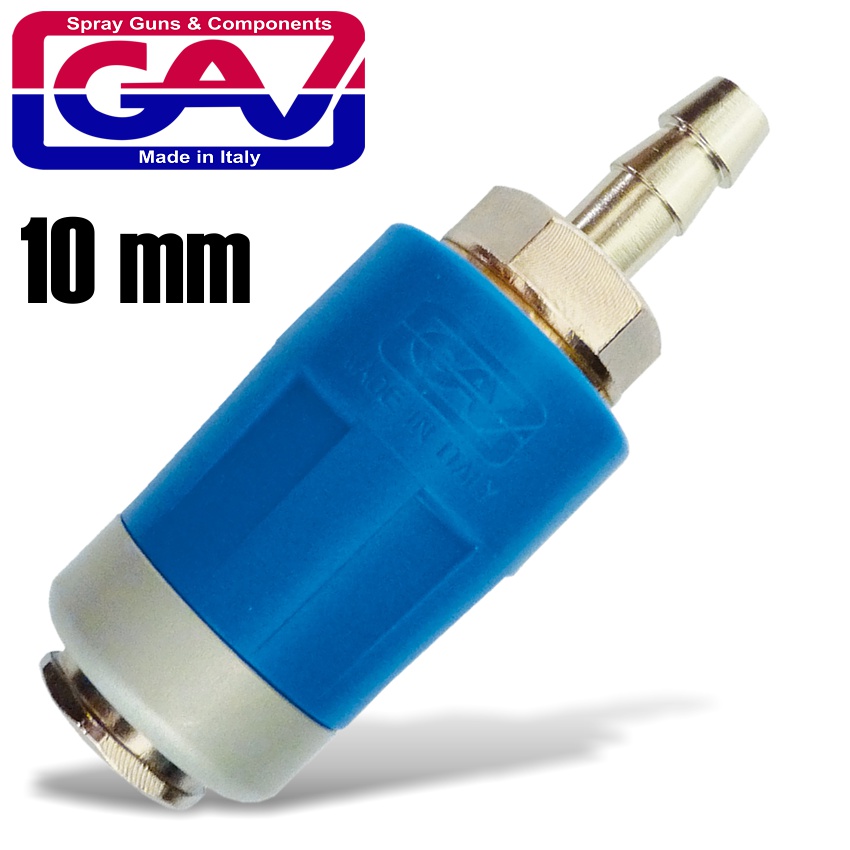 SAFETY QUICK COUPLER 10MM TWO STAGE RELEASE AIRBLOCK SAFETY QUICK COUPLER 10MM TWO STAGE RELEASE AIRBLOCK