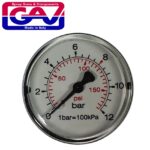 PRESSURE GAUGE 50MM 1/8 REAR