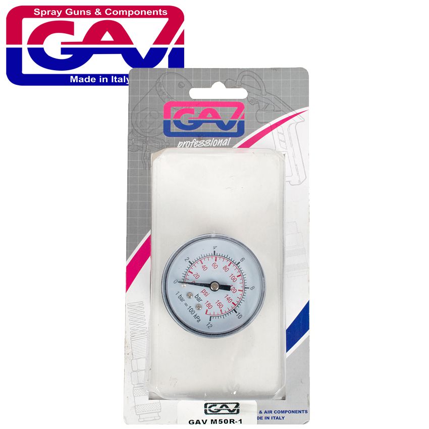 PRESSURE GAUGE 50MM 1/8 REAR PACKAGED PRESSURE GAUGE 50MM 1/8 REAR PACKAGED