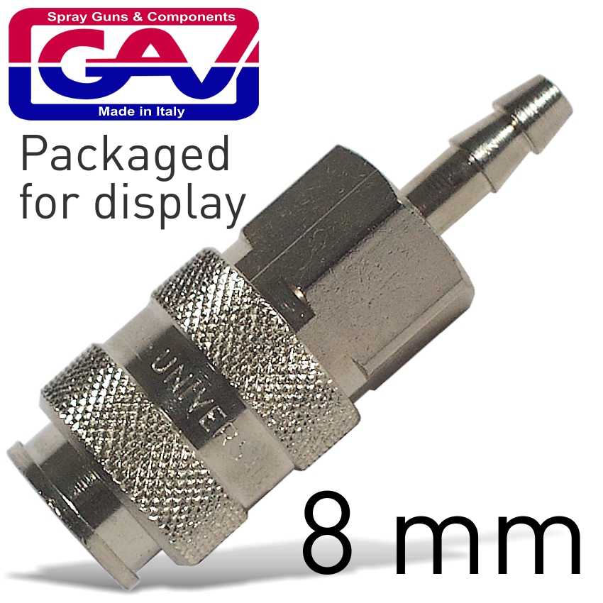 UNIVERSAL QUICK COUPLER 8MM UNIVERSAL QUICK COUPLER 8MM