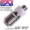 QUICK COUPLER 3/8'M PACKAGED