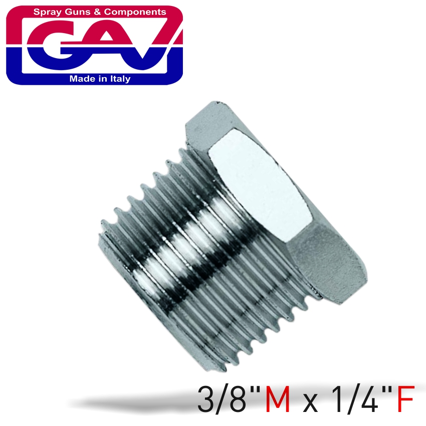 TAPER REDUCER BUSH 3/8 X 1/4 M/F TAPER REDUCER BUSH 3/8 X 1/4 M/F