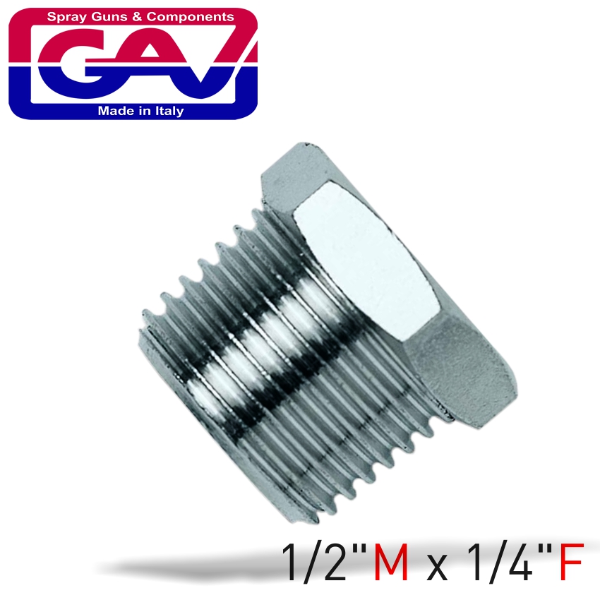 TAPER REDUCER BUSH 1/2 X 1/4 M/F TAPER REDUCER BUSH 1/2 X 1/4 M/F