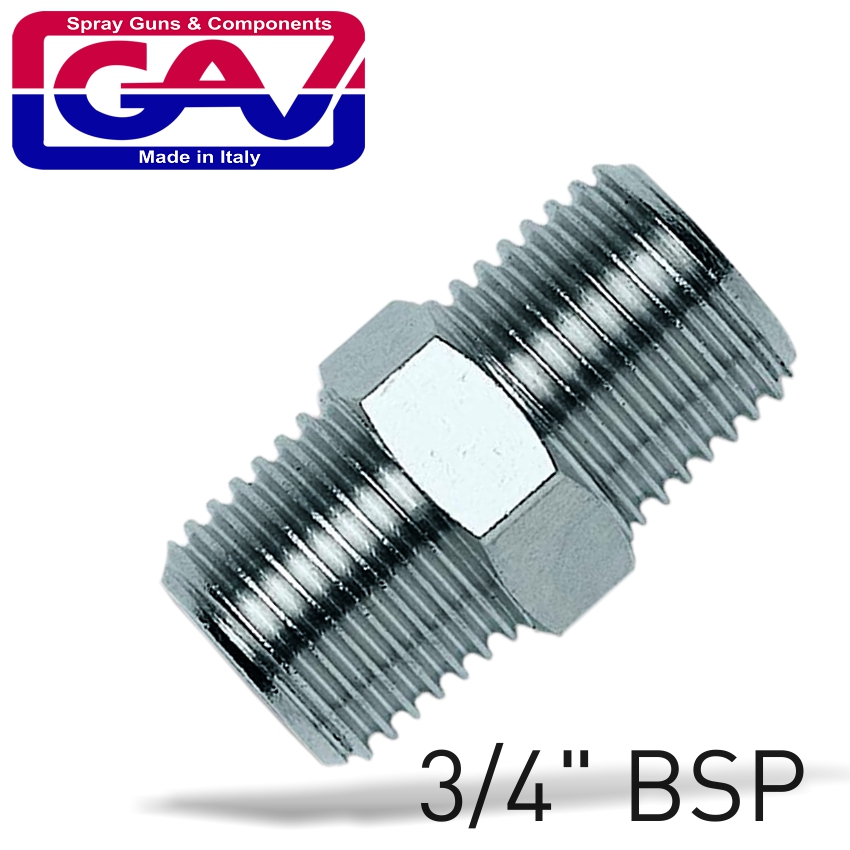 TAPER NIPPLE 3/4' X 3/4' M/M TAPER NIPPLE 3/4' X 3/4' M/M