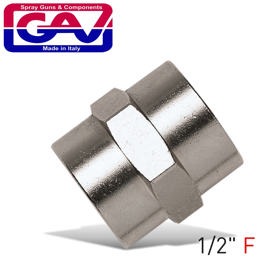 SOCKET 1/2 X 1/2 F/F SOCKET 1/2 X 1/2 F/F