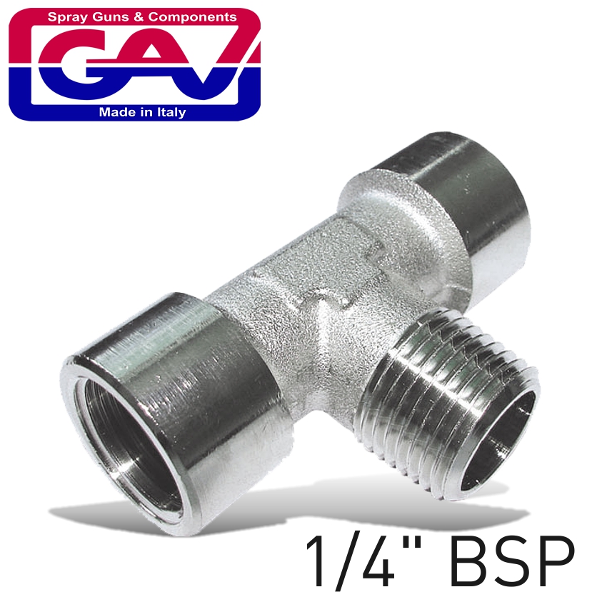T CONNECTOR 1/4' FFM T CONNECTOR 1/4' FFM