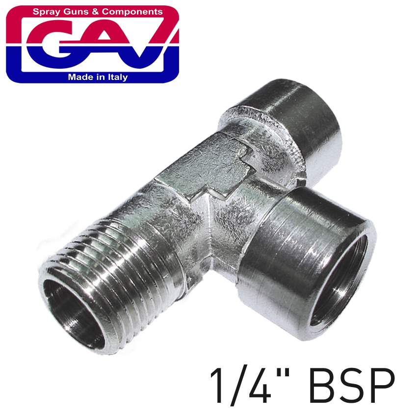 T CONNECTOR 1/4' FFM T CONNECTOR 1/4' FFM