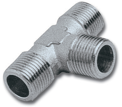 T CONNECTOR 1/4'MMM PACKAGED T CONNECTOR 1/4'MMM PACKAGED