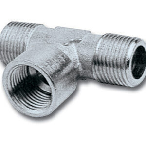 T CONNECTOR 1/4'MFM  PACKAGED