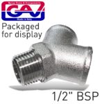 Y CONNECTOR MFF 1/2' PACKAGED
