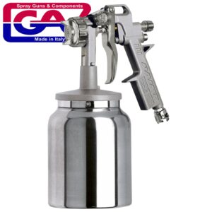 SPRAY GUN HP L/CUP ALUM.BODY