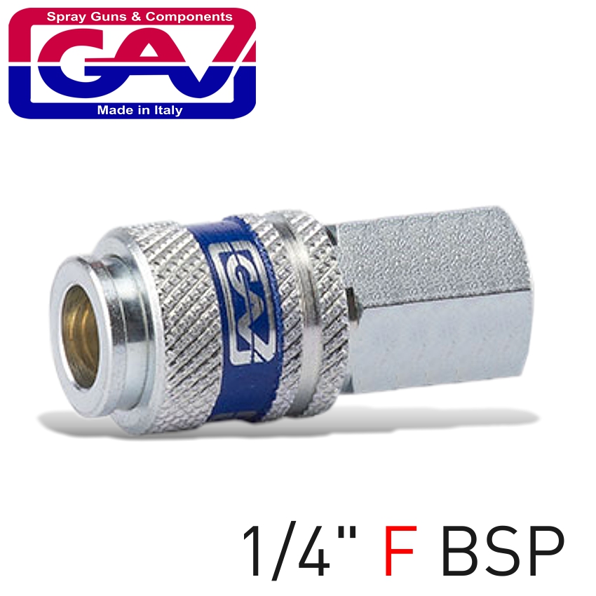 HARDENED STEEL QUICK COUPLER 1/4'F HARDENED STEEL QUICK COUPLER 1/4'F