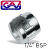 METAL RING 1/4' FOR BAYONET COUPLINGS