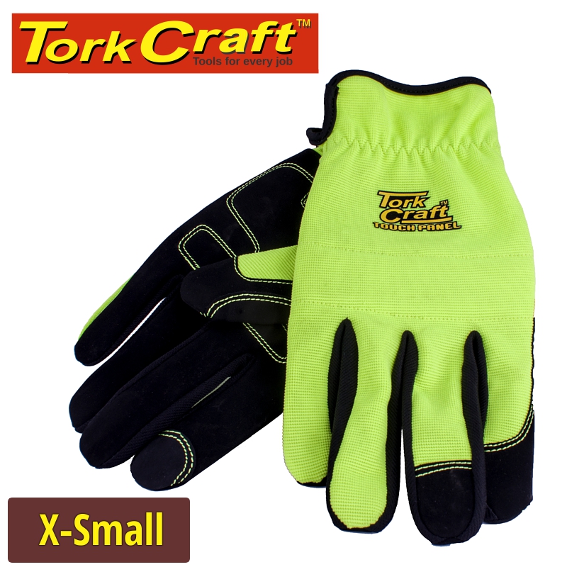 GLOVE YELLOW WITH PU PALM SIZE X-LARGE MULTI PURPOSE GLOVE YELLOW WITH PU PALM SIZE X-LARGE MULTI PURPOSE