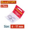 HOSE CLAMP 6 - 17MM GM4 2PIECE PACKAGED